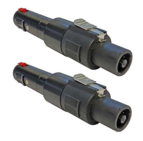 keepdrum ADA037 Speakon-Adapter Klinke-Buchse zu Speakon Stecker 2 STÜCK keepdrum ADA037 Speakon-Adapter Klinke-Buchse zu Speakon Stecker 2 STÜCK von keepdrum