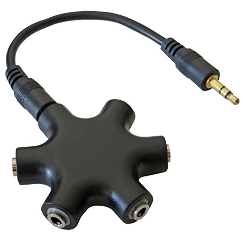 keepdrum ADA067 Kopfhörer-Verteiler Audio-Splitter für mehrere Kopfhörer 3,5mm Mini-Klinke keepdrum ADA067 Kopfhörer-Verteiler Audio-Splitter für mehrere Kopfhörer 3,5mm Mini-Klinke von keepdrum