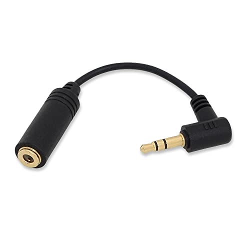 keepdrum ADP03 TRRS-TRS Adapter-Kabel für Smartlav Lavalier Mikrofon von keepdrum