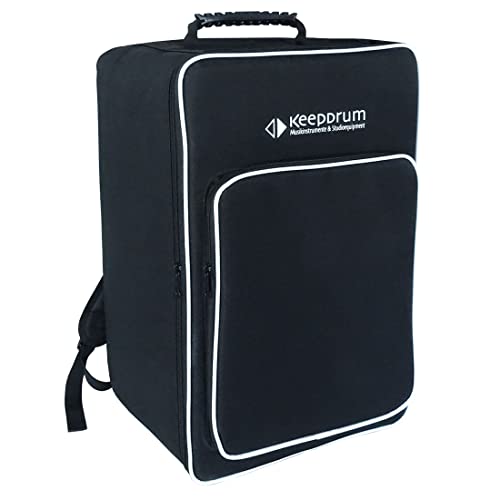 keepdrum CB02 Cajon Rucksack-Tasche Backpack Cajontasche gepolstert von keepdrum