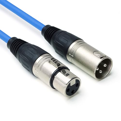 keepdrum DMX004 BL 10m DMX Kabel Blau 3-pol XLR Lichtkabel 100 Ohm 10m keepdrum DMX004 BL 10m DMX Kabel Blau 3-pol XLR Lichtkabel 100 Ohm 10m von keepdrum