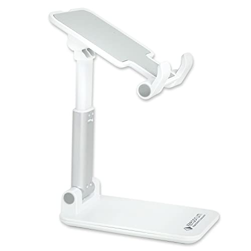 keepdrum DPHS Handy-Ständer Smartphone Desktop Tisch-Stativ Weiss von keepdrum
