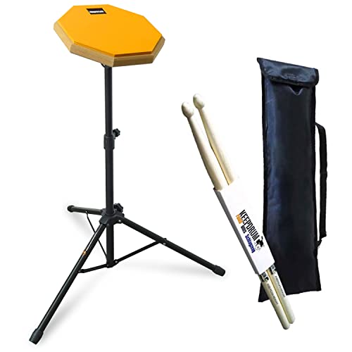 keepdrum DPOR8 Practice Pad Übungspad Orange 8 Zoll + Stativ + Drumsticks keepdrum DPOR8 Practice Pad Übungspad Orange 8 Zoll + Stativ + Drumsticks von keepdrum