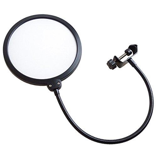 keepdrum EMH019WH Mikrofon-Popschutz Popfilter Popkiller Weiss keepdrum EMH019WH Mikrofon-Popschutz Popfilter Popkiller Weiss von keepdrum