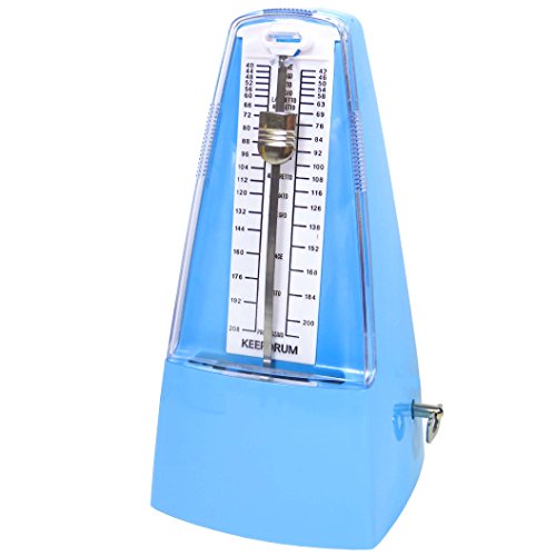 keepdrum GMPL BL mechanisches Metronom mit Glocke Taktgeber aufziehbar Blau keepdrum GMPL BL mechanisches Metronom mit Glocke Taktgeber aufziehbar Blau von keepdrum
