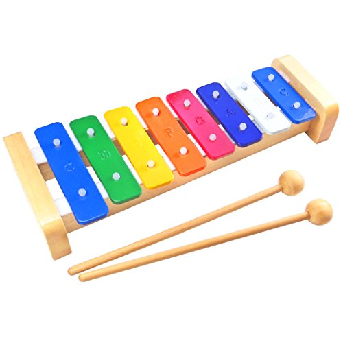 keepdrum KGS1 Glockenspiel für Kinder Xylophon von keepdrum