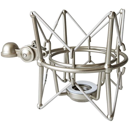 keepdrum MS090 Silver Mikrofon-Spinne elastische Halterung für Rode Mikrofone NT1-A Podcaster Procaster keepdrum MS090 Silver Mikrofon-Spinne elastische Halterung für Rode Mikrofone NT1-A Podcaster Procaster von keepdrum