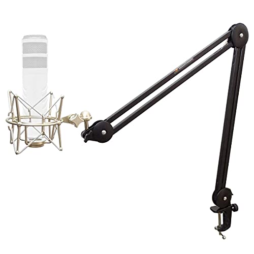 keepdrum MS138 Mikrofonarm Gelenk-Stativ + MS088SV Mikrofon-Spinne für Rode Mikrofone keepdrum MS138 Mikrofonarm Gelenk-Stativ + MS088SV Mikrofon-Spinne für Rode Mikrofone von keepdrum