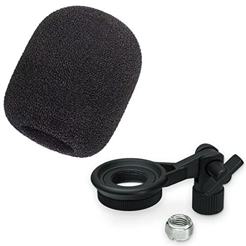 keepdrum MSA033 Mikrofon-Halterung + Popschutz für Rode NT1-A NT-USB Podcaster von keepdrum