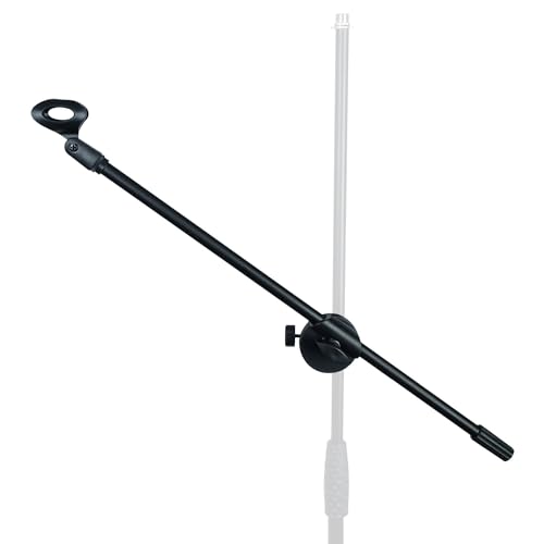 keepdrum MSA067 zusätzlicher Mikrofon-Arm zum Anschrauben an Stative von Mikrofon/Tablet/Handy-Halterungen von keepdrum