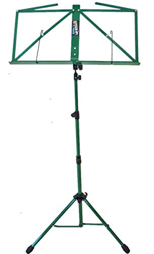 keepdrum MUS3 GR Notenstaender Grün + Tasche Bag von keepdrum
