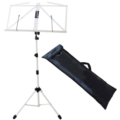 keepdrum Notenpult Notenständer Weiß mit Tasche Bag keepdrum Notenpult Notenständer Weiß mit Tasche Bag von keepdrum
