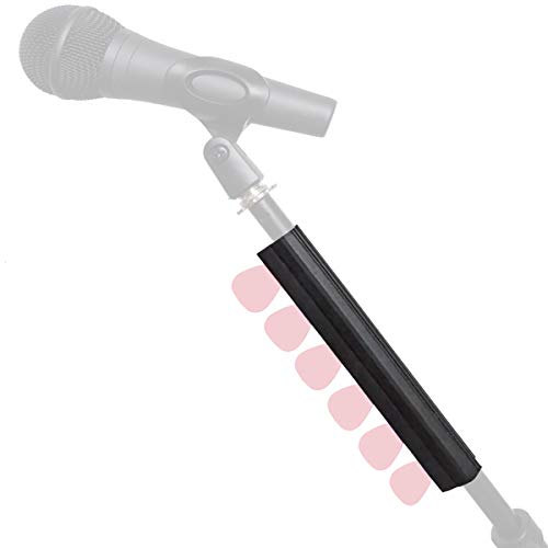 keepdrum Plektrum-Halterung Guitar-Pickholder für Mikrofon-Stative von keepdrum