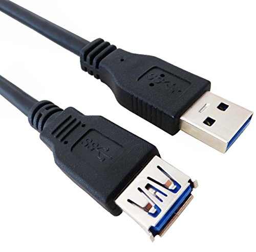 keepdrum USB 3.0 Kabel 3m Verlängerungskabel USB A-Buchse zu USB A-Stecker von keepdrum