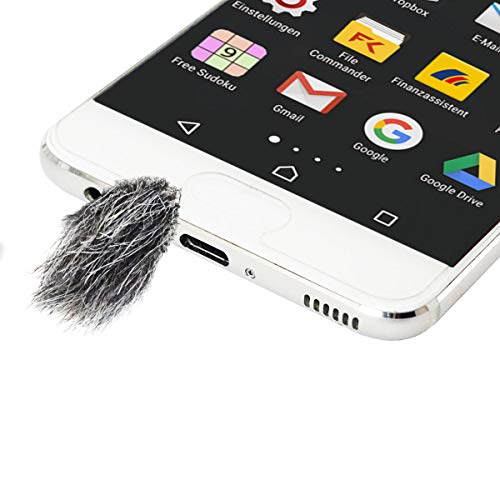 keepdrum WS06 Micro-Windschutz für Smartphone Handy 10 Stück von keepdrum