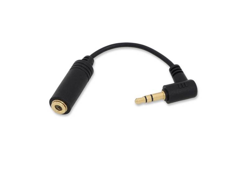 keepdrum keepdrum ADP03 Adapter-Kabel 3,5mm TRRS-TRS Audio-Adapter TRS zu TRRS, 10 cm von keepdrum