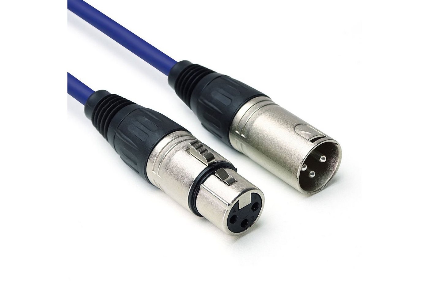 keepdrum keepdrum DMX004 BL 3m DMX Kabel Blau 3-pol XLR 100Ohm Audio-Kabel keepdrum keepdrum DMX004 BL 3m DMX Kabel Blau 3-pol XLR 100Ohm Audio-Kabel von keepdrum