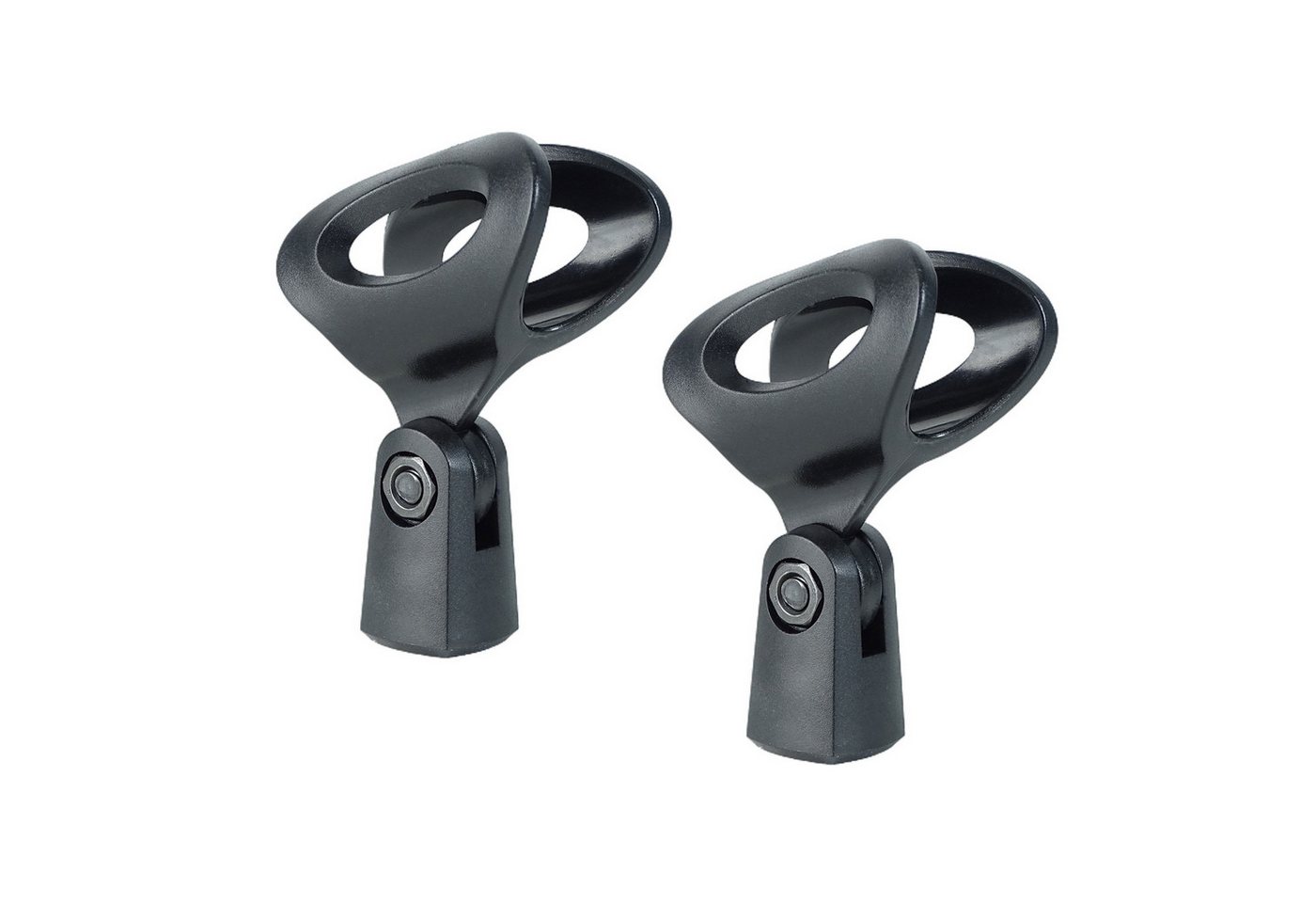 keepdrum keepdrum MH10 universal Mikrofonklemme 2 Stück Mikrofon-Halterung, (5/8 Zoll Gewinde, 2 Stück) von keepdrum