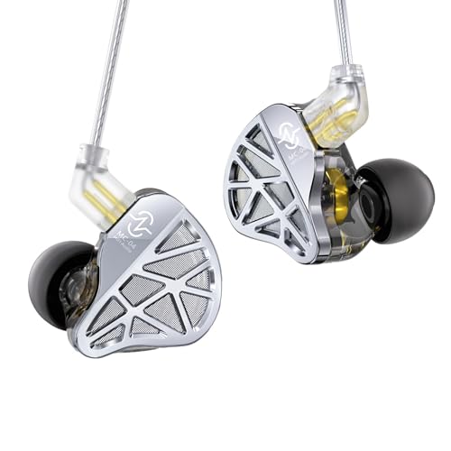 KEEPHIFI CCZ MC04 In-Ear-Monitor Kabelgebundener Ohrhörer, IEM-Kopfhörer Balance in verschiedenen Frequenzbereichen, 10MM Large Cavity Composite Magnetic DD & 1BA, Comfort Patentierter Ohrflossen-Kopf KEEPHIFI CCZ MC04 In-Ear-Monitor Kabelgebundener Ohrhörer, IEM-Kopfhörer Balance in verschiedenen Frequenzbereichen, 10MM Large Cavity Composite Magnetic DD & 1BA, Comfort Patentierter Ohrflossen-Kopf von keephifi