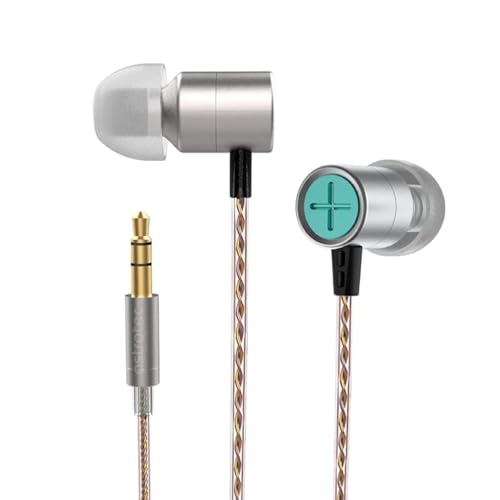 Keephifi Astrotec Vesna EVO Kopfhörer, LCP-Membran in Ear Monitor für klaren Sound, mit 2-poligem abnehmbarem Kabel, HiFi-Bass, Spiel, Sport (Vesna kein Mikrofon) von keephifi