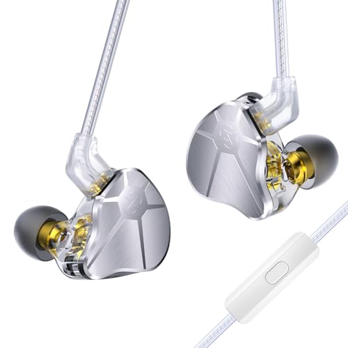 keephifi CCZ BC04 HiFi IEM In Ear Monitor, In-Ear-Kopfhörer mit 1BA und 1DD, leichte Gaming-Kopfhörer mit Kabel, abnehmbares 5N OFC-Kabel für Sänger, 2PIN-Z-Pins keephifi CCZ BC04 HiFi IEM In Ear Monitor, In-Ear-Kopfhörer mit 1BA und 1DD, leichte Gaming-Kopfhörer mit Kabel, abnehmbares 5N OFC-Kabel für Sänger, 2PIN-Z-Pins von keephifi