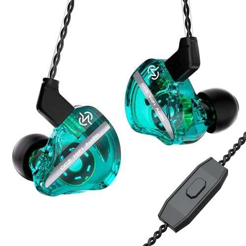 keephifi CCZ DC01 Pro In-Ear-Monitor-Kopfhörer, 1DD Bass HiFi IEM kopfhörer,V-Shape-Tuning kabelgebundene In-Ear-Ohrhörer, abnehmbaren 2pin-Z-OFC-Kabeln für Musiker, Schlagzeuger(Grün,mit mikro) keephifi CCZ DC01 Pro In-Ear-Monitor-Kopfhörer, 1DD Bass HiFi IEM kopfhörer,V-Shape-Tuning kabelgebundene In-Ear-Ohrhörer, abnehmbaren 2pin-Z-OFC-Kabeln für Musiker, Schlagzeuger(Grün,mit mikro) von keephifi