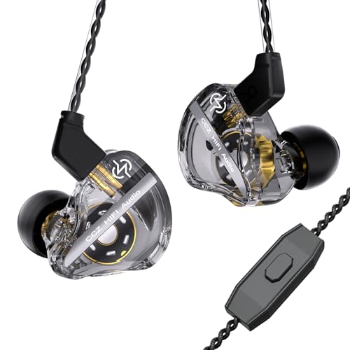 keephifi CCZ DC01 Pro In-Ear-Monitor-Kopfhörer, 1DD Bass HiFi IEM kopfhörer,V-Shape-Tuning kabelgebundene In-Ear-Ohrhörer, abnehmbaren 2pin-Z-OFC-Kabeln für Musiker, Schlagzeuger(schwarz,mit mikro) keephifi CCZ DC01 Pro In-Ear-Monitor-Kopfhörer, 1DD Bass HiFi IEM kopfhörer,V-Shape-Tuning kabelgebundene In-Ear-Ohrhörer, abnehmbaren 2pin-Z-OFC-Kabeln für Musiker, Schlagzeuger(schwarz,mit mikro) von keephifi