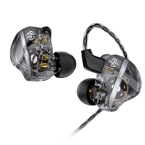 keephifi CCZ DC01 Pro In-Ear-Monitor-Kopfhörer, 1DD Bass HiFi IEM kopfhörer,V-Shape-Tuning kabelgebundene In-Ear-Ohrhörer, abnehmbaren 2pin-Z-OFC-Kabeln für Musiker, Schlagzeuger(schwarz,kein mikro) keephifi CCZ DC01 Pro In-Ear-Monitor-Kopfhörer, 1DD Bass HiFi IEM kopfhörer,V-Shape-Tuning kabelgebundene In-Ear-Ohrhörer, abnehmbaren 2pin-Z-OFC-Kabeln für Musiker, Schlagzeuger(schwarz,kein mikro) von keephifi