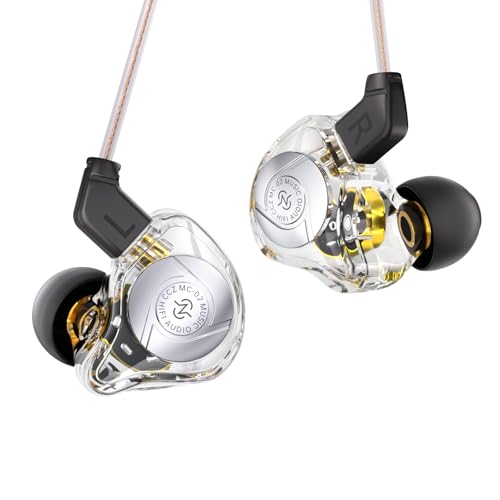 keephifi CCZ MC02 Aura-Dual-Magnet-IEM-Kopfhörer, 10 mm dynamischer Treiber für leistungsstarke mittlere bis niedrige Frequenzen, kabelgebundene In-Ear-Monitore mit 3,5-mm-Klinkenstecker für Gaming keephifi CCZ MC02 Aura-Dual-Magnet-IEM-Kopfhörer, 10 mm dynamischer Treiber für leistungsstarke mittlere bis niedrige Frequenzen, kabelgebundene In-Ear-Monitore mit 3,5-mm-Klinkenstecker für Gaming von keephifi