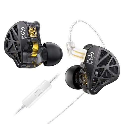 keephifi CCZ MC04 In Ear Monitor Wired In Ear Kopfhörer mit Mikrofon, 1DD 1BA IEM für Gaming, Effiziente Angepasste Ausgewogene Armature Verdrahtete Ohrstöpsel, Anti-Tangling OFC Kabel Kopfhörer keephifi CCZ MC04 In Ear Monitor Wired In Ear Kopfhörer mit Mikrofon, 1DD 1BA IEM für Gaming, Effiziente Angepasste Ausgewogene Armature Verdrahtete Ohrstöpsel, Anti-Tangling OFC Kabel Kopfhörer von keephifi