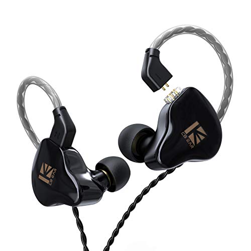 keephifi KBEAR KS1 Kopfhörer In-Ear-Monitor Super Bass Kabelgebundene Ohrhörer, kristallklarer Klang IEM-Kopfhörer, hochauflösende Geräuschunterdrückung Ohrmonitore Kopfhörer für Sänger Musiker von keephifi