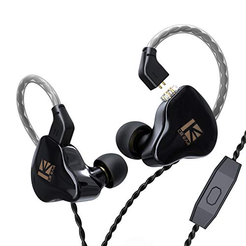 keephifi KBEAR KS1 In-Ear Monitor Bass Earbuds Wired Earbuds, Stereo Headphones with Clear Sound, Vocal Front High-Resolution Headphone Cable for Musicians,Gaming von keephifi