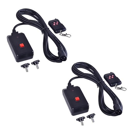 kekaa 2 PCS 90-240VAC 2-In-1-Funkfernbedienung 3 Pins XLR für Rauchmaschine, DJ, Bühnenbeleuchtung, Atmosphäre, Einfach zu Bedienen kekaa 2 PCS 90-240VAC 2-In-1-Funkfernbedienung 3 Pins XLR für Rauchmaschine, DJ, Bühnenbeleuchtung, Atmosphäre, Einfach zu Bedienen von kekaa