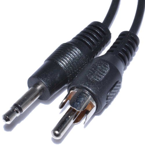 3,5 mm Mono Klinkenstecker Stecker Zum Cinch Chinch Stecker Abgeschirmtes Kabel 1,2 m [1.2 Meter] von kenable