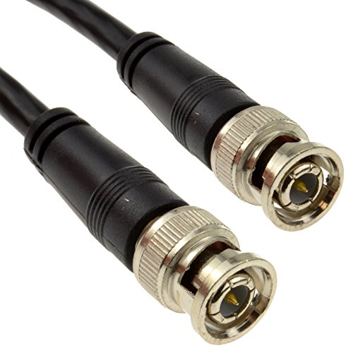 BNC Stecker RG59 75ohm Videoüberwachung CCTV Kamera Video Kabel Anschlusskabel 0,5 m [0.5 Meter/0,5m] von kenable