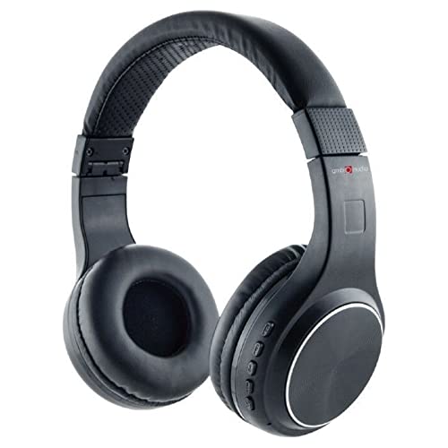 Bluetooth v4.1 Wireless Headset Wiederaufladbare Kopfhörer mit Mikrofon Schwarz Warszawa von kenable
