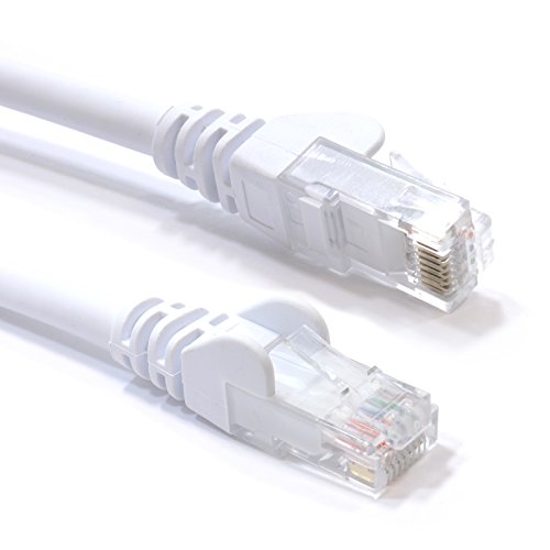 C6 CAT6-CCA UTP RJ45 Ethernet Lszh Vernetzung Kabel Weiß 1,5 m [1.5 Meter/1,5m] von kenable