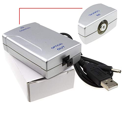 kenable Digital Audio Koax SPDIF Cinch Chinch Zum Optisches TOS Konverter Adapter USB Kraft kenable Digital Audio Koax SPDIF Cinch Chinch Zum Optisches TOS Konverter Adapter USB Kraft von kenable
