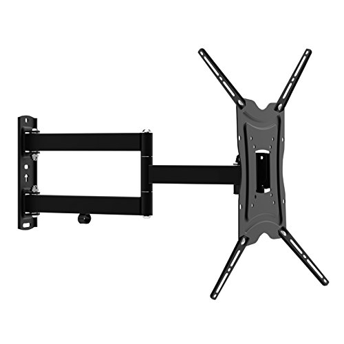 Doppelt Pivot Kippen & Schwenken TV Wand Halterung 13-47inch Tvs VESA 400 x 400 [VESA 400] von kenable