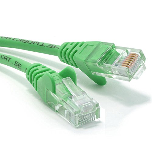 Grün Netzwerk Ethernet RJ45 Cat5E-CCA UTP Patchkabel 26AWG Kabel Anschlusskabel 5 m [5 Meter/5m] von kenable