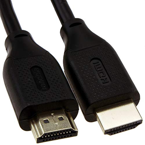 HDMI Kabel 2,0 Hoch Geschwindigkeit Anschlusskabel Für LED/OLED/QLED TV 4K HDR Ethernet Vergoldeten 0,5 m [0.5 Meter/0,5m] von kenable