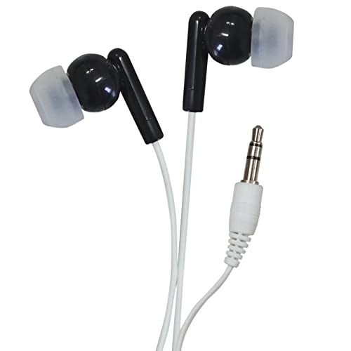 In-Ear Isolation Stereo Musik Kopfhörer iPhone/Android Phone schwarz von kenable