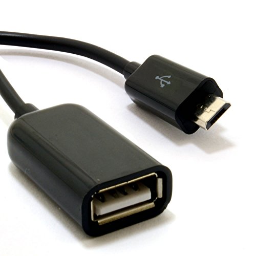 OTG USB auf das Go Host HQ Adapter Kabel USB A Weiblich Zum Mikro B Schwarz von kenable