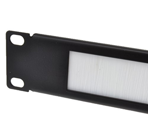 Pinsel Plate/Panel Kabel Geschäftsleitung 1U Für 19 inch Daten Schrank Bei Weiß [1U] von kenable