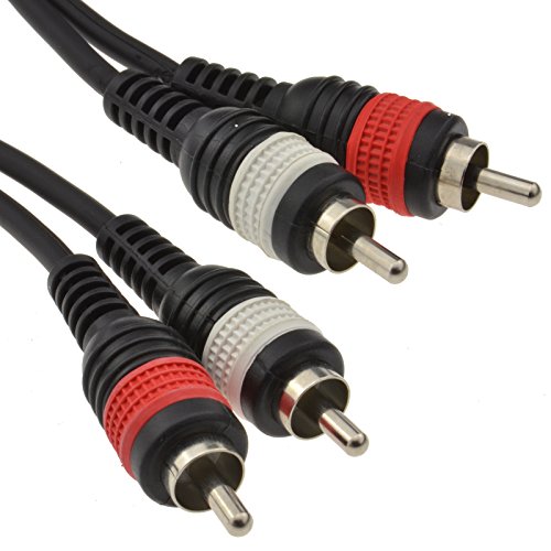 Pulse Chinch Männlich Cinch Stecker Zum Cinch Abgeschirmtes Audio Kabel 0,3 m 30 cm [0.3 Meter] von kenable