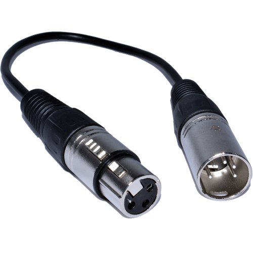 Pulse XLR Weiblich Buchse Zum 5 Polig DMX Männlich Stecker Adapter Kabel 25 cm Pulse XLR Weiblich Buchse Zum 5 Polig DMX Männlich Stecker Adapter Kabel 25 cm von kenable