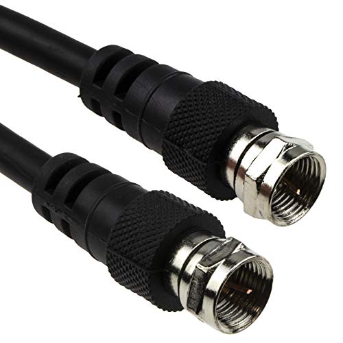 SAT Kabel Deutschland F Stecker Twist on Anschluss Stecker 75 Ohm RG59 Antenne Kabel 0,5 m [0.5 Meter/0,5m] von kenable