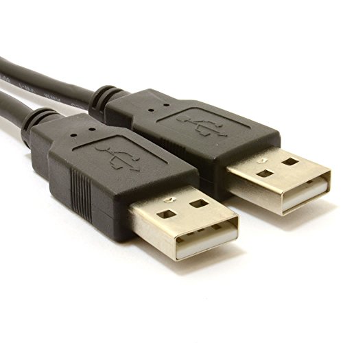 USB 2,0 24AWG A Zum A Männlich Zum Männlich High-Speed Schwarz Kabel 0,3 m 30 cm Kurzes [0.3 Meter/0,3m] von kenable