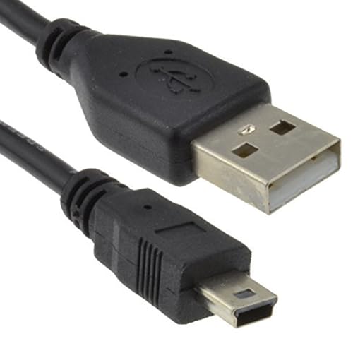 USB 2,0 24AWG Hi-Speed A Zum Mini-B 5 Polig Kabel Strom & Daten Anschlusskabel 1,8 m [1.8 Meter/1,8m] von kenable
