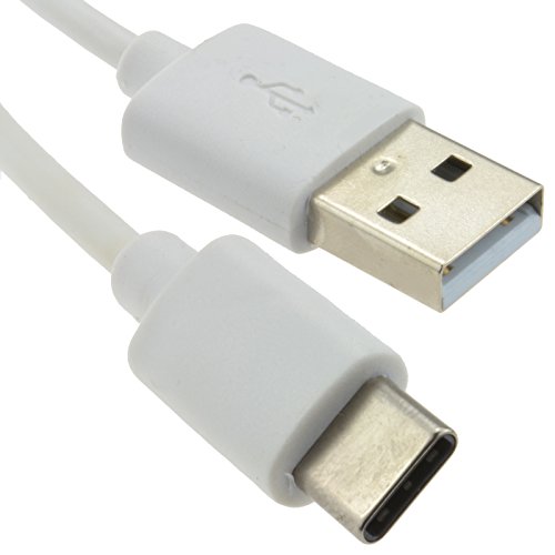 USB 2,0 Stecker A Männlich Zum Stecker C Daten Transfer oder Ladekabel Kabel 1 m Weiß [1 Meter/1m] von kenable
